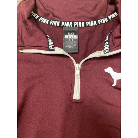 PINK Quarter Zip Jacket Size M - Picture 2 of 4